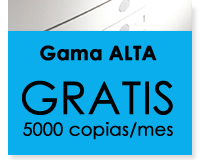 Alquiler y Renting de FOTOCOPIADORAS Y COPIADORAS en Madrid. Gama ALTA GRATIS 5000 copias/mes