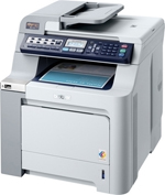 MFC-9450CDN Equipo multifunción láser color de alta velocidad con tarjeta de red, fax y dúplex de impresión.